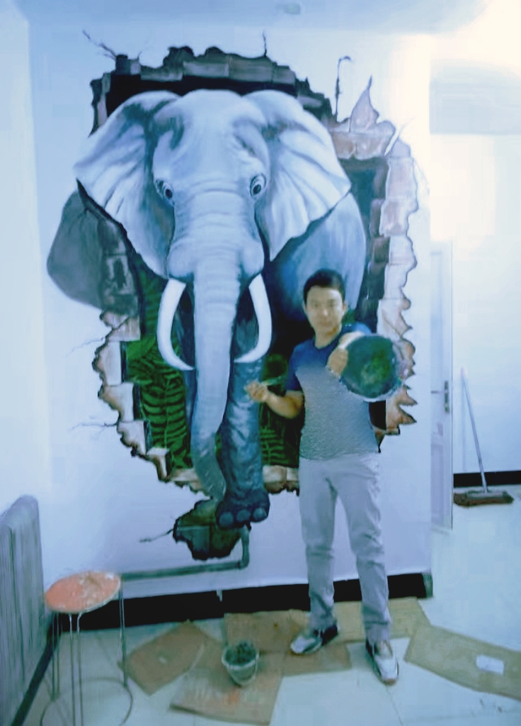 承接墙绘业务