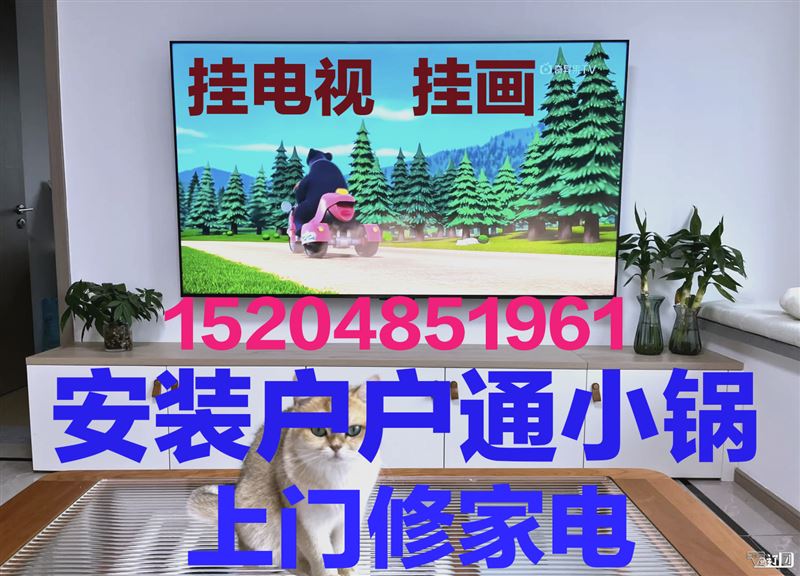 出售安装电视挂架，出售电视，上门修家电15204851961