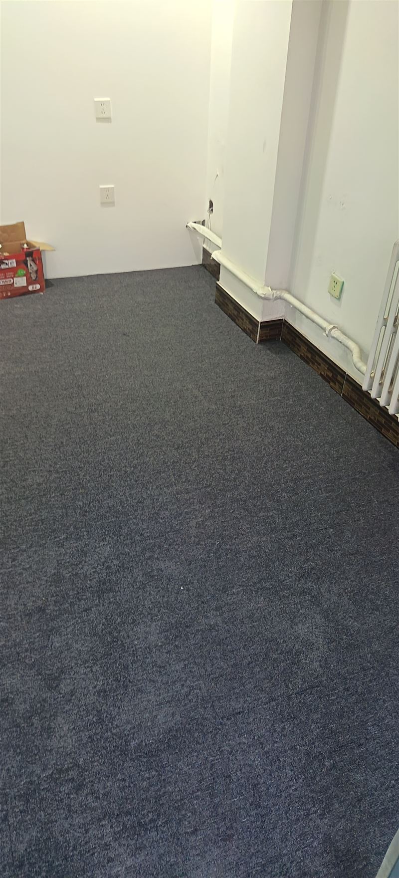 铺地毯；楼梯地毯、塑胶踏步；塑胶地板